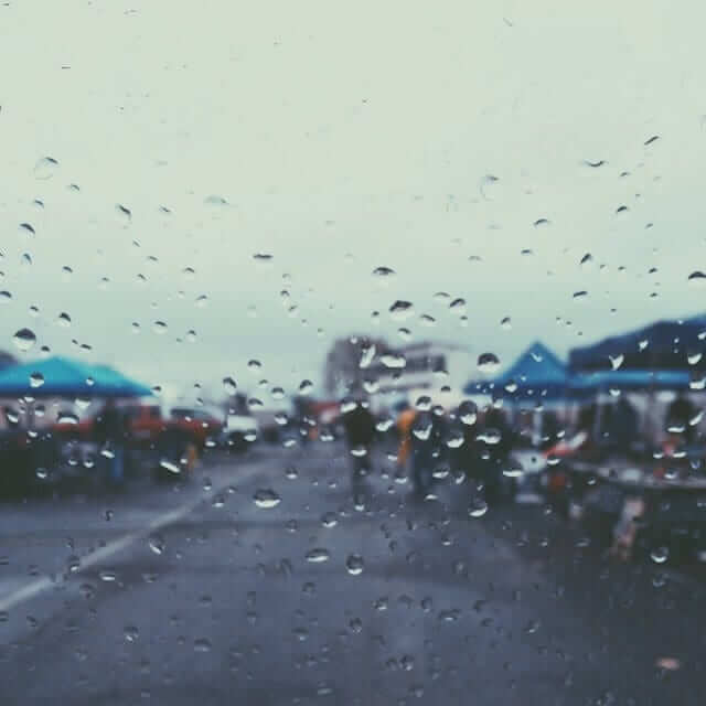Photograph taken by Pexels.com rain
